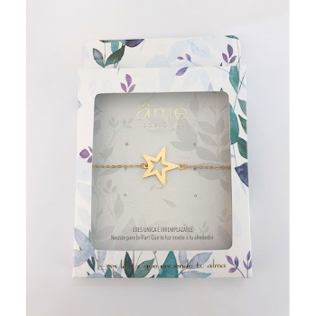 Pulsera Ame Estrella En El Centro x 1 und  