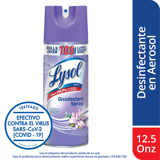 Spray Lysol