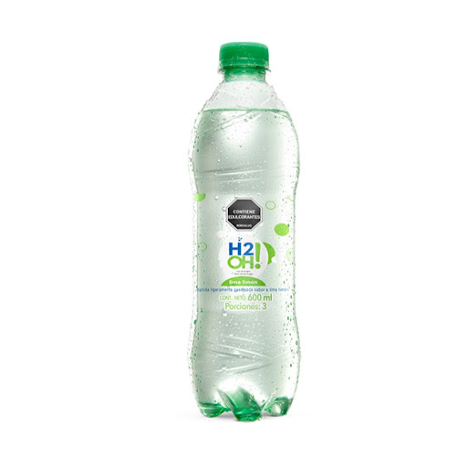 Agua Saborizada H2OH! Lima Limón Cero Calorías x 600 ml