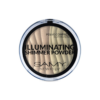Polvo Samy Compacto Iluminador Diamond Glow x 4.5 gr  