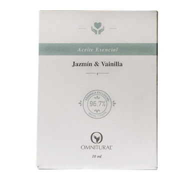 Aceite Omnitural Esencial de Jazmín y Vainilla x10ml.   