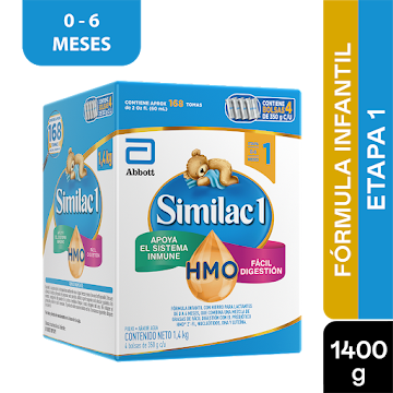 Fórmula Infantil Similac Etapa 1 Prosensitive 0-6 Meses x 1400 gr  
