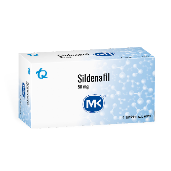 Sildenafil MK 50 mg Caja x 4 Tabletas  