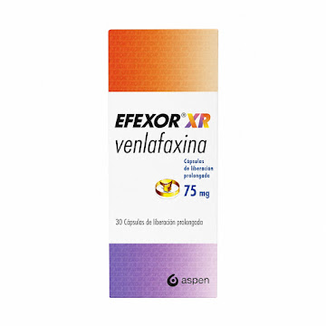 Efexor XR Venlafaxina 75 mg Aspen Caja x 30 Cápsulas  