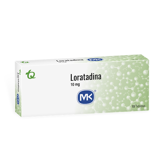 Loratadina MK 10 mg Caja x 10 Tabletas