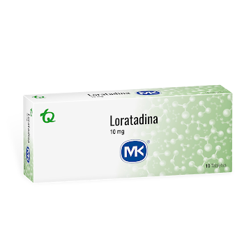 Loratadina MK 10 mg Caja x 10 Tabletas  