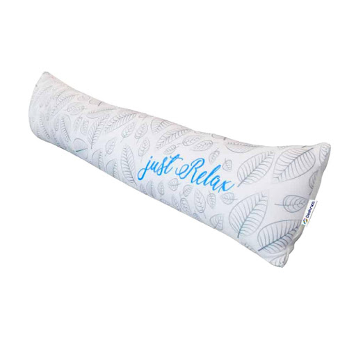 Almohada BodyPillow Desknza Just Relax microperlas 25X105 1 Und Desknza Unidad x 1  