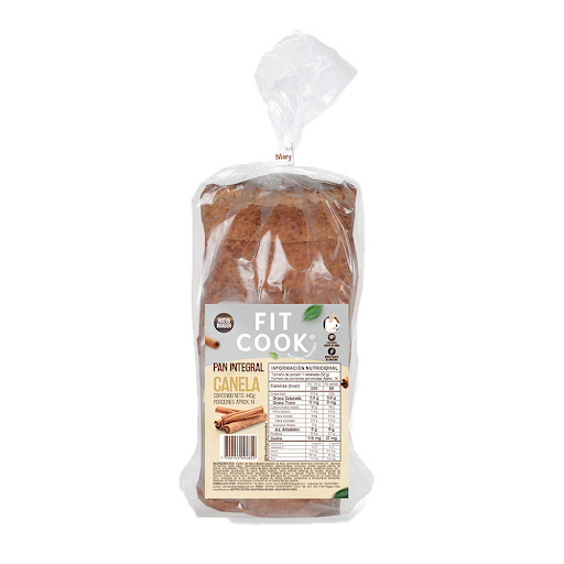 Pan Canela Buena Vida Fitcook Mary Mendez 100% Integral x 430 gr