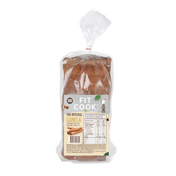 Pan Canela Buena Vida Fitcook Mary Mendez 100% Integral x 430 gr  