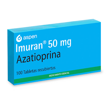 Imuran Azatioprina 50 mg Aspen Caja x 100 Tabletas  
