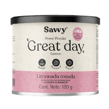 Limonada Rosada Great Day Savvy x 180 gr  