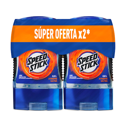 Desodorante Hombre Speed Stick 24/7 Xtreme Ultra Gel Frasco 2x85 gr