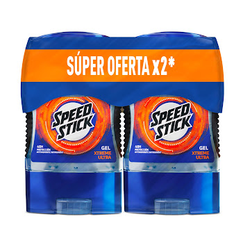 Desodorante Hombre Speed Stick 24/7 Xtreme Ultra Gel Frasco 2x85 gr  