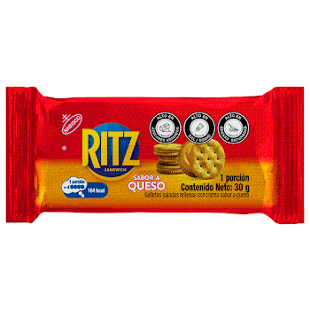 Galleta Ritz Queso Fracción x 30 gr   
