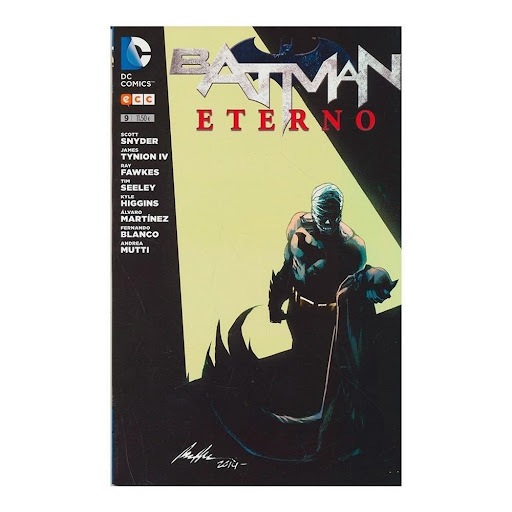 Batman Eterno No. 9 ECC Libro x 1.0 BATMAN ETERNO NÚM. 09   Batman Eterno afronta una fase decisiva, con Empresas Wayne en grave peligro y Batman enfrentado al Departamento de Policía de Gotham City. Además, Vicki Vale descubre un secre