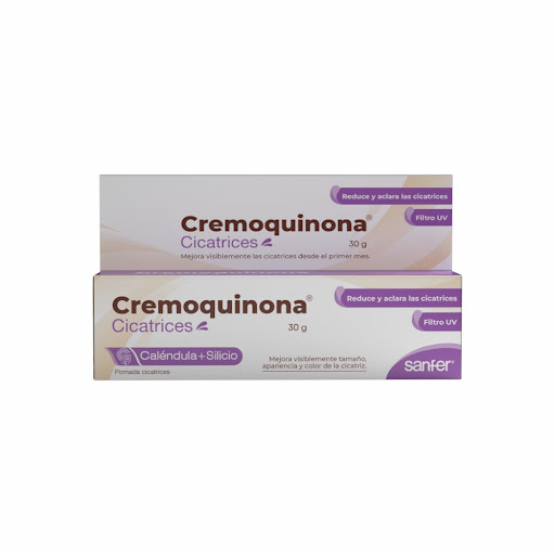 Crema Cremoquinona Cicatrices Sanfer Tubo x 30 gr