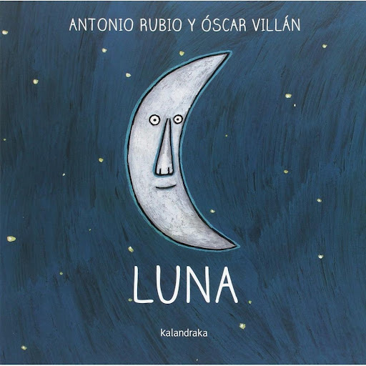 Luna - Formato Grande- (td) Kalandraka Libro x 1.0 Para seguir recitando y cantando, ahora con el libro de gran formato para mediadores y docentes. La luna y el sol, tan próximos y lejanos, tejen versos y estribillos desde el cielo hasta estas páginas