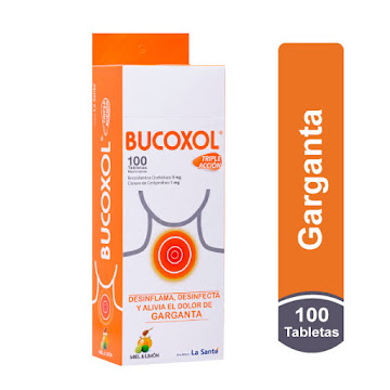 Solo Online Bucoxol Tab Miel Limon   Ta 3mg/1 Mg 2014m Cjax100 