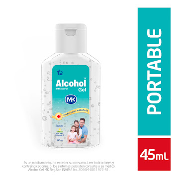Alcohol Mk Gel Antibacterial x 45 ml  