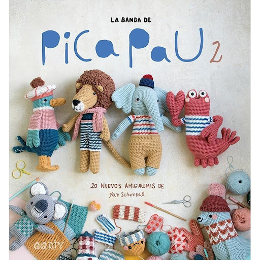 La Banda De Pica Pau 2. 20 Nuevos Amigurumis. Yan Schenkel Gustavo Gili Libro x 1.0 La banda de Pica Pau 2: 20 nuevos amigurumis   Un libro de Yan Schenkel Editorial Gustavo Gili Colección GGDIY  ¡La banda de muñecos de crochet más famosa del mundo ataca de nuevo! Disfruta de los nue