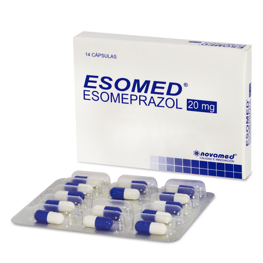 **Esomed 20Mg Cápsulas Caja x14Cap. Novamed Esomeprazol                 