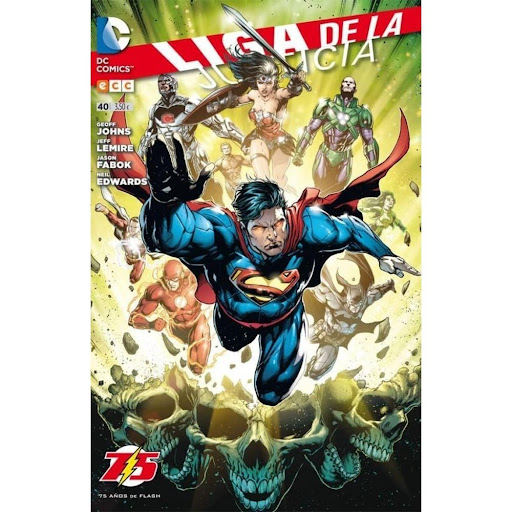 Liga De La Justicia No. 40 Generico Libro x 1.0 LIGA DE LA JUSTICIA NÚM. 40  Este mes por fin sabremos si los integrantes de la Liga de la Justicia logran desarrollar una cu-ra contra el virus Amazo, que está poniendo en jaque al supergrupo.  Ficha