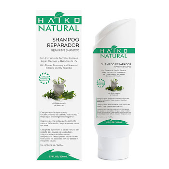 Shampoo HAIKO NATURAL Reparador Antiacaída Caja x 200 ml  
