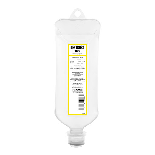 Dextrosa Al 10 % Corpaul Bolsa x 500 Ml