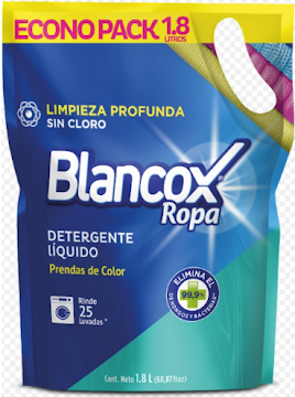 Detergente Líquido Blancox Ropa Prendas De Color x 1800 ml undefined