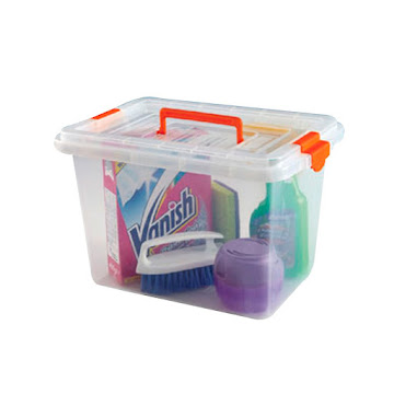 Solo Online Caja Organizadora   Vanyplas Color Trasparente 8 Litros 