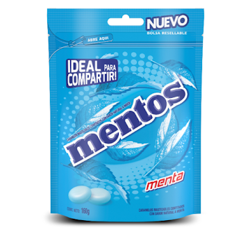 Mentos Doy Bag Sabor Menta x 160 gr  