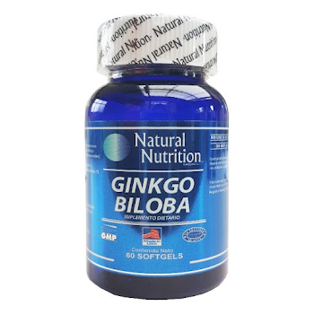 Natural Nutrition Ginkgo Biloba x 60 Cápsulas  