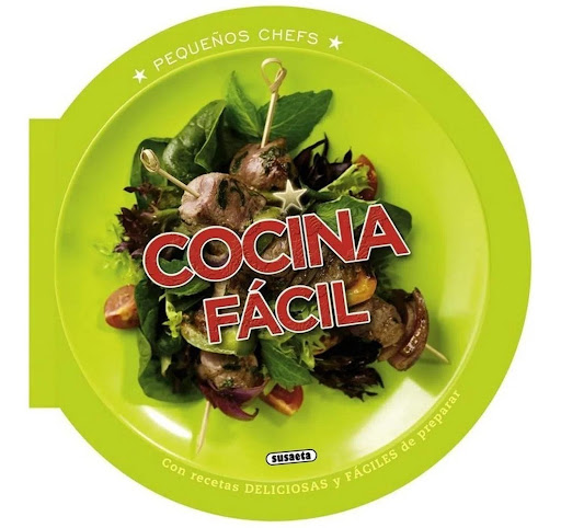 Cocina Fácil. Pequeños Chefs Susaeta Ediciones Libro x 1 COCINA FACIL (PEQUEÑOS CHEFS)Un libro de cocina pensado para los más jóvenes de la casa. Contiene recetas sabrosas y fáciles de realizar explicadas paso a paso, consejos útiles y un glosario al final 