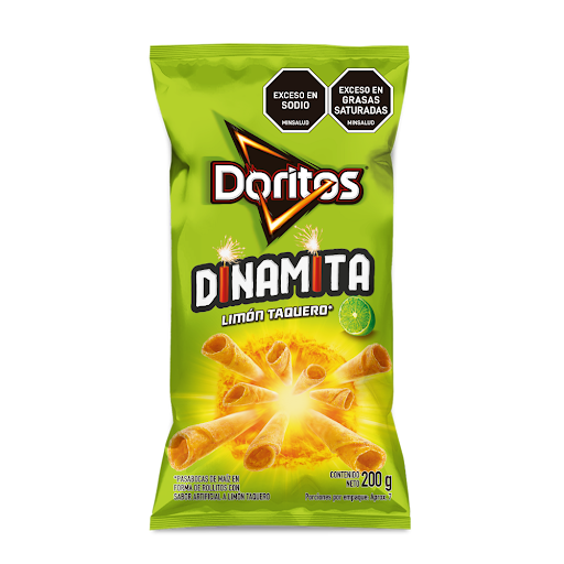 Pasabocas Doritos Dinamita Limón Taquero x 200 gr