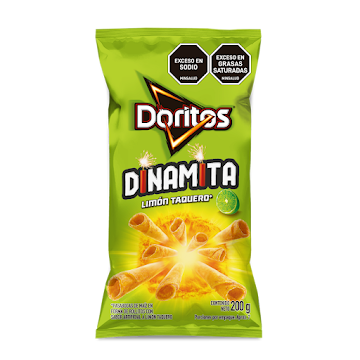 Pasabocas Doritos Dinamita Limón Taquero x 200 gr  