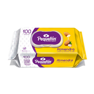 Toallitas Húmedas   Pequeñín Almendra x 100 und  