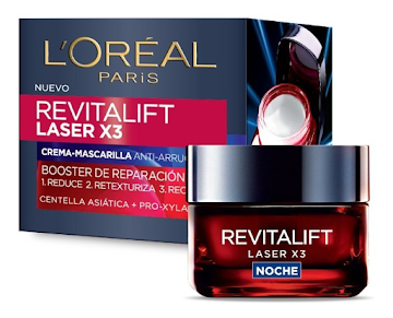 CREMA LORÉAL   REVITALIFT LASER X3 ANTI-ARRUGAS NOCHE X125ML        