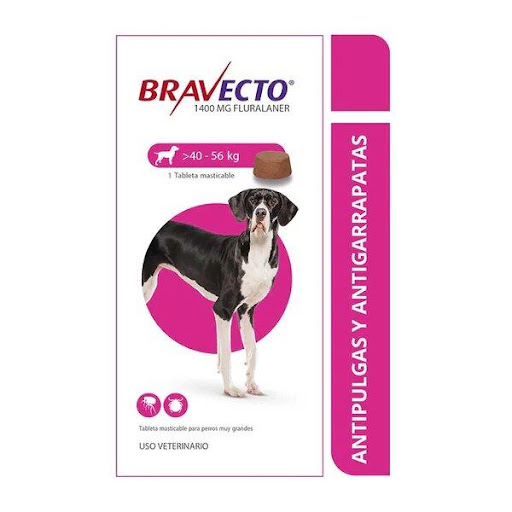 BRAVECTO C 40 - 56 KG 1 TABLETA MSD  x 1 
