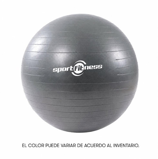 070137 75 CM BALON GIMNASIA SPORT FITNESS Sport Fitness 1 x 1 Ideal para ejercicios de estabilidad, equilibrio y fortalecimiento muscular en yoga, pilates y entrenamiento funcional.Características:Composición: PVC resistente y antideslizanteCapacidad de carga: A