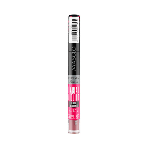 Labial Líquido Masglo Forever Matte Leal x 2.5 gr