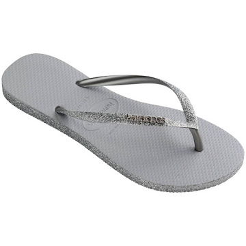 Sandalias Havaianas Slim   Sparkle Lila T37-38 x 1 par 