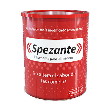 Almidón De Maíz Prowhey Spezante Lata x 275 gr  