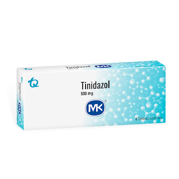 Tinidazol MK 500 mg Caja x 8 Tabletas  