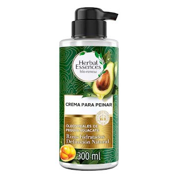 Crema Para Peinar Herbal Essences Óleos De Pequi Y Aguacate x 300 ml  