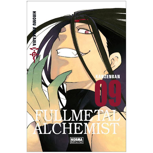 Fullmetal Alchemist Kanzenban No. 9 Editorial Norma Libro x 1.0 FULLMETAL ALCHEMIST KANZENBAN 9   Autores:Hiromu Arakawa  Colecciones:CÓMIC MANGA  Editoriales:NORMA Editorial  Series:FULLMETAL ALCHEMIST KANZENBAN   LOS ELRIC NO SON LOS ÚNICOS DISPUESTOS A SACRIFIC