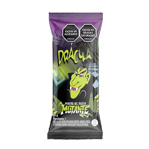 Helado Drácula Paleta Bolsa x 75 gr