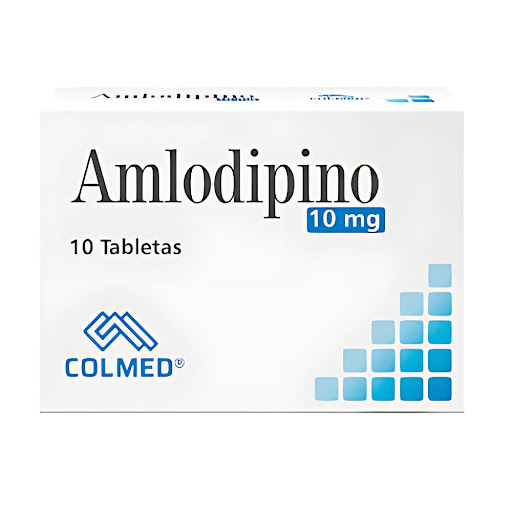Amlodipino 5mg Colmed   Caja x 10 Tabletas