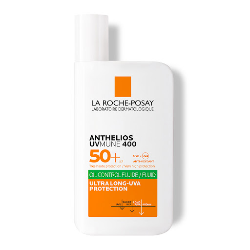 Protector Solar La Roche Posay Anthelios Uv Mune 400 Control Grasa Spf50 Frasco x 50 ml