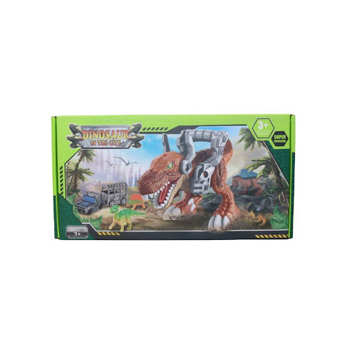 Figura De Acción Dinosaurio Didactico Caja Plasticos Asociados  x 1