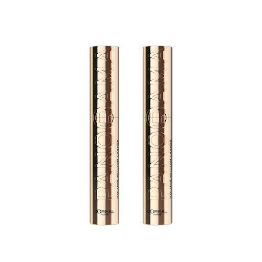 Combo Pestañina Panorama L'oréal Paris A prueba de agua 9.4ml Pack x 2 und